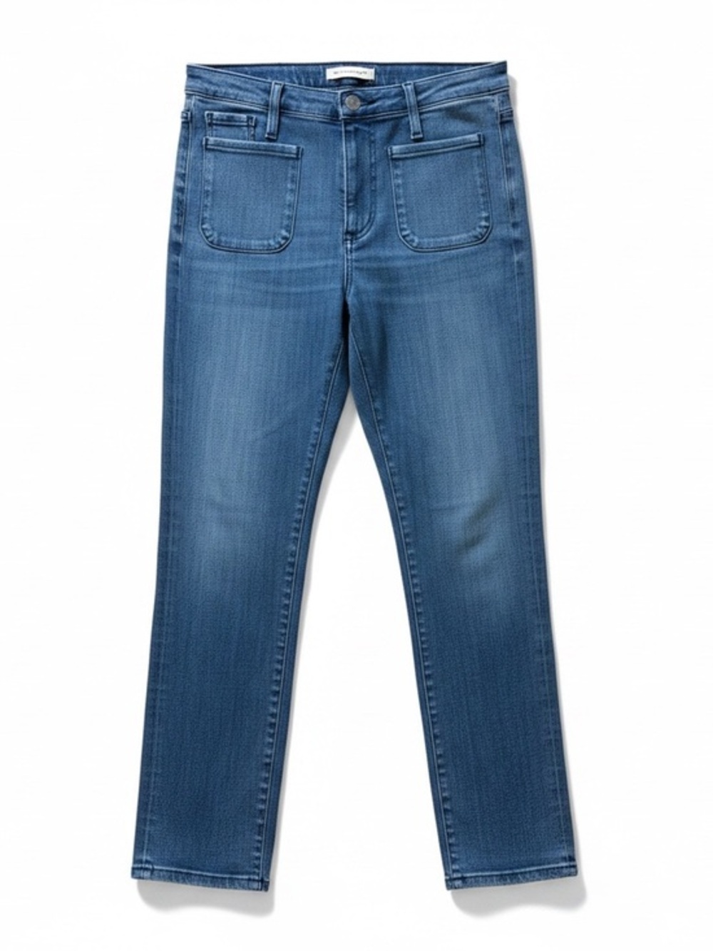 AG Petite Retro Stevie Slim Straight Jeans